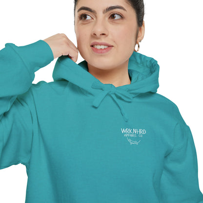 WRKNHRD Logo Seafoam Hoodie