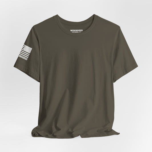 WRKNHRD Basic Army Short Sleeve Tee