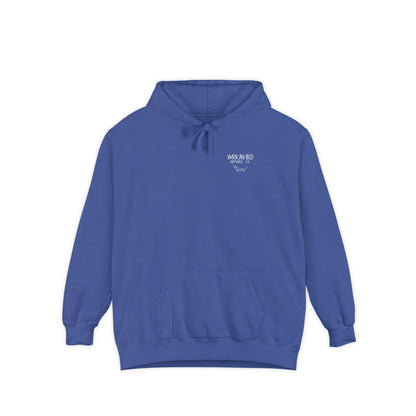 WRKNHRD Logo Flo Blue Hoodie