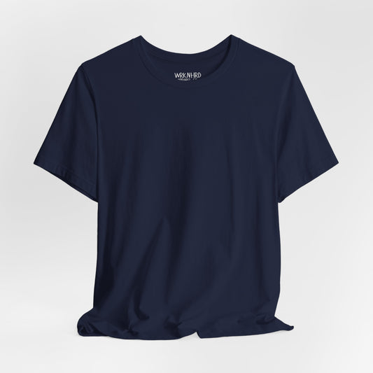 WRKNHRD Basic Navy Short Sleeve Tee