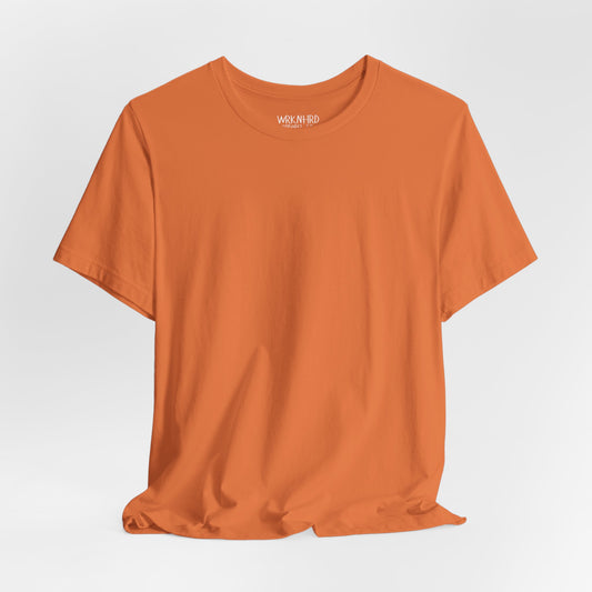 WRKNHRD Basic Burnt Orange Short Sleeve Tee