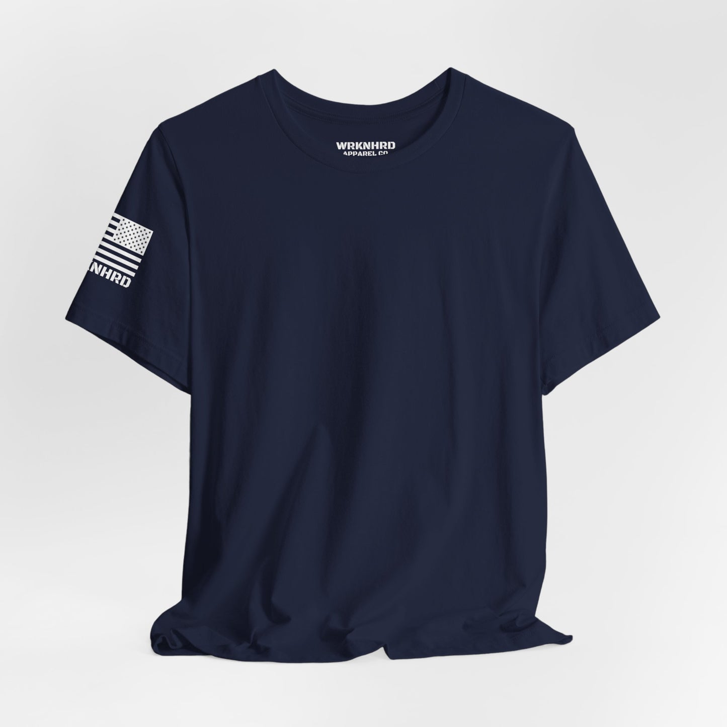 WRKNHRD Basic Navy Short Sleeve Tee