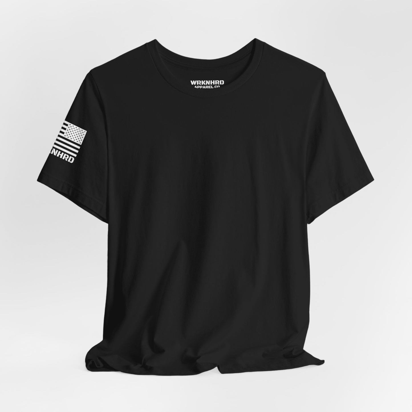 WRKNHRD Basic Black Short Sleeve Tee